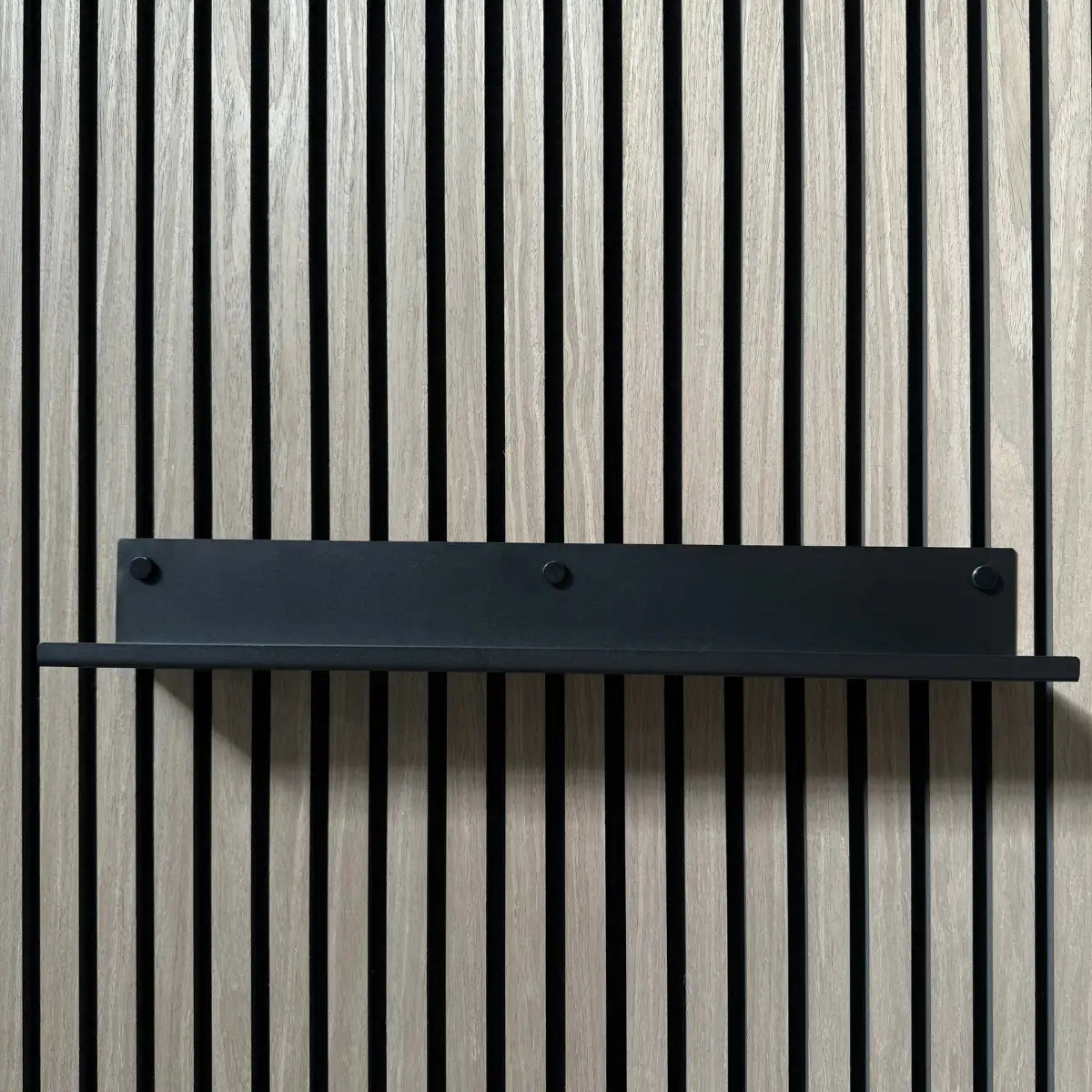 Stor Hylla till Akustikpanel 60 cm - Svart