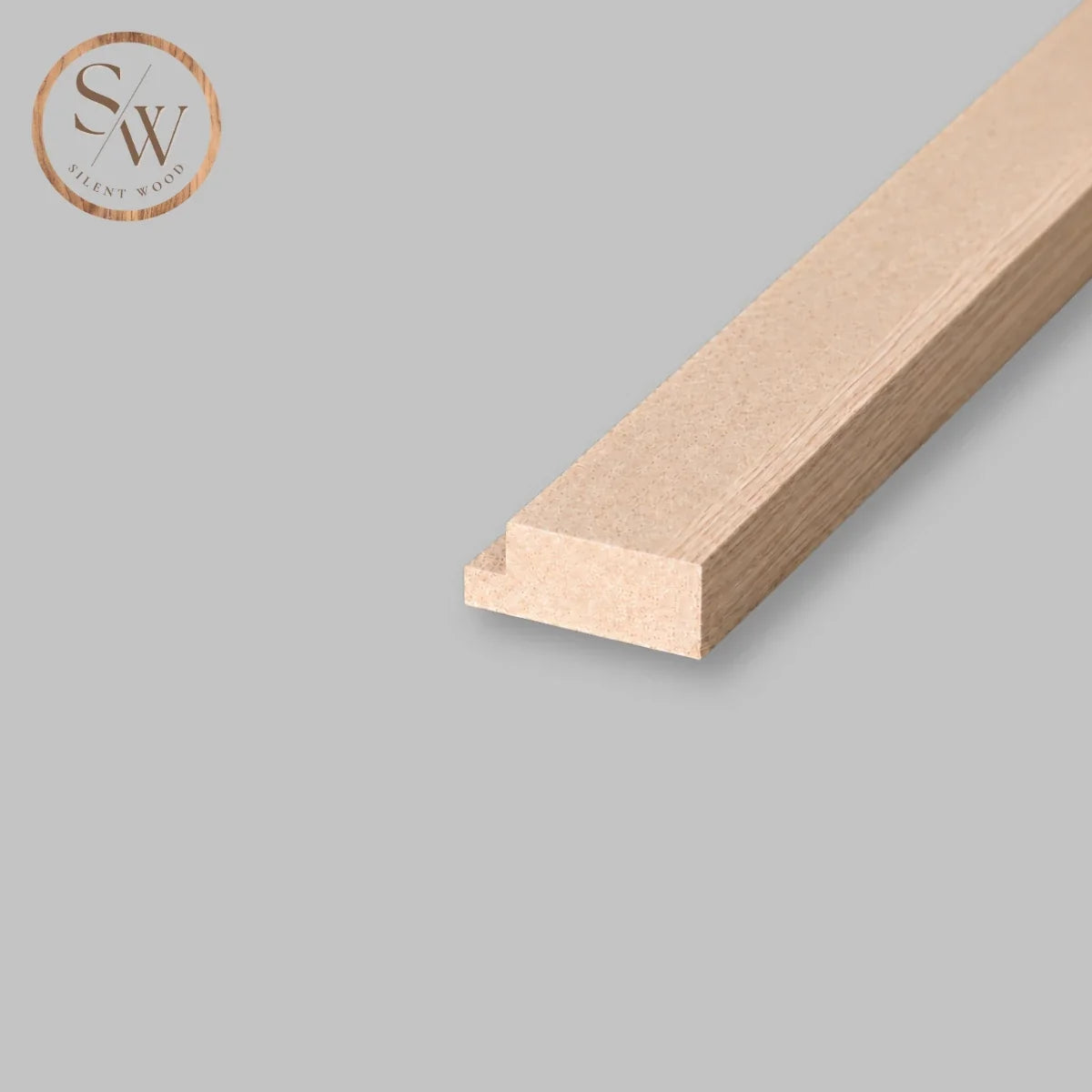 Classic - Avslutningslist till akustikpanel - Light Oak