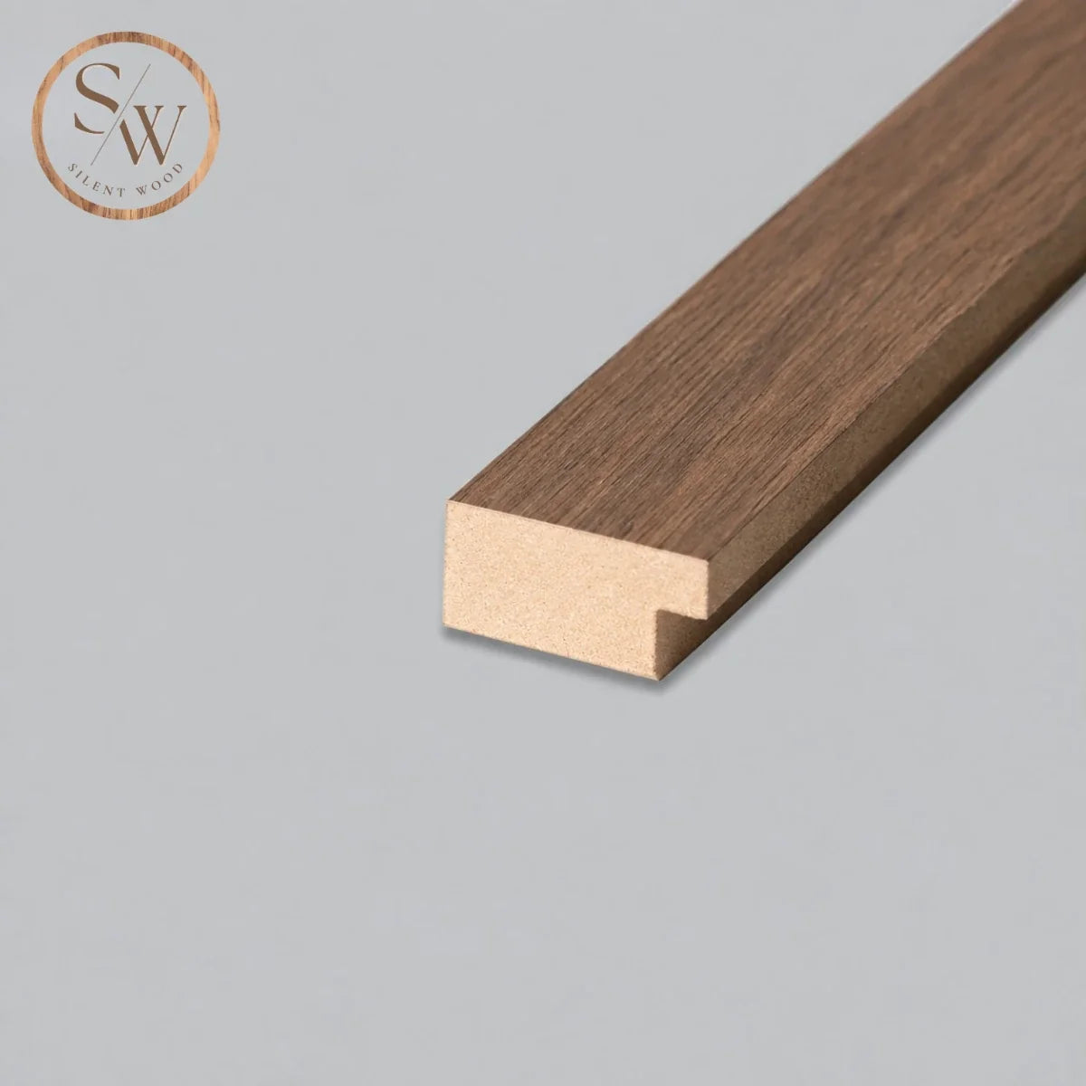 Classic - Avslutningslist till akustikpanel - Walnut
