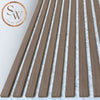 Standard - Akustikpanel - Grå Filt - Light Brown Oak