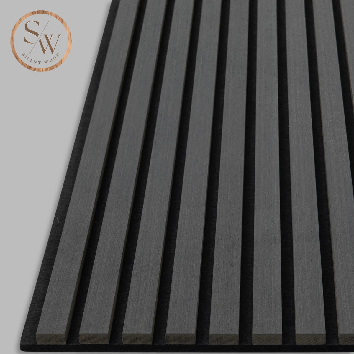Akustikpanel Premium Black_oak närbild hörna