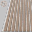 Standard - Akustikpanel - Grå Filt - Light Brown Oak