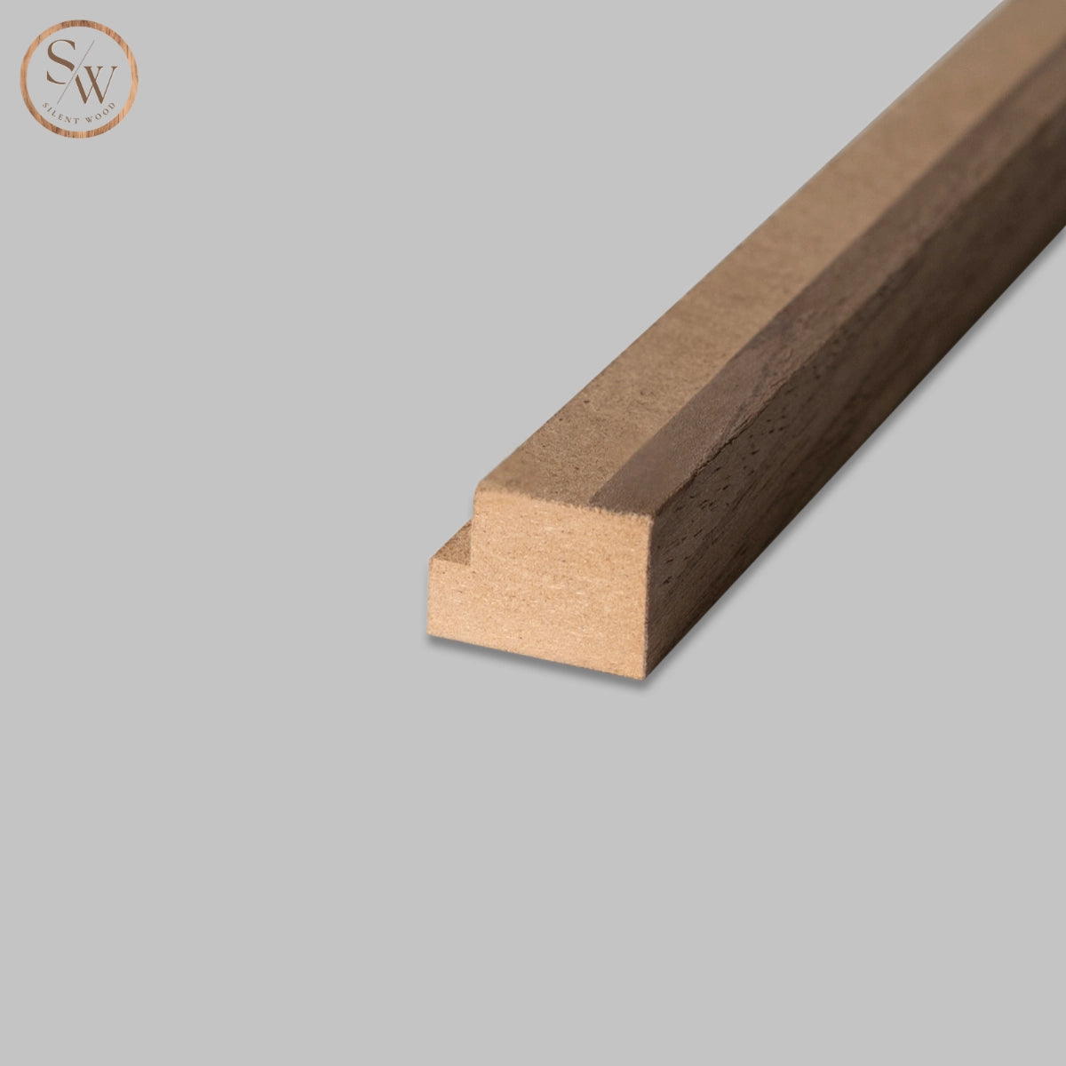 Standard - Avslutningslist till akustikpanel - Smoked Oak