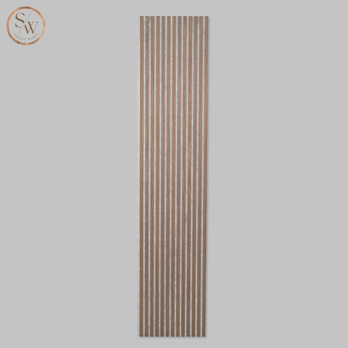 Standard - Akustikpanel - Grå Filt - Light Brown Oak