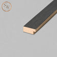 Classic - Avslutningslist till akustikpanel - Black Oak