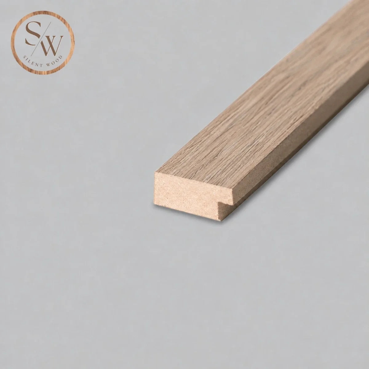 Classic - Avslutningslist till akustikpanel - Light Brown Oak