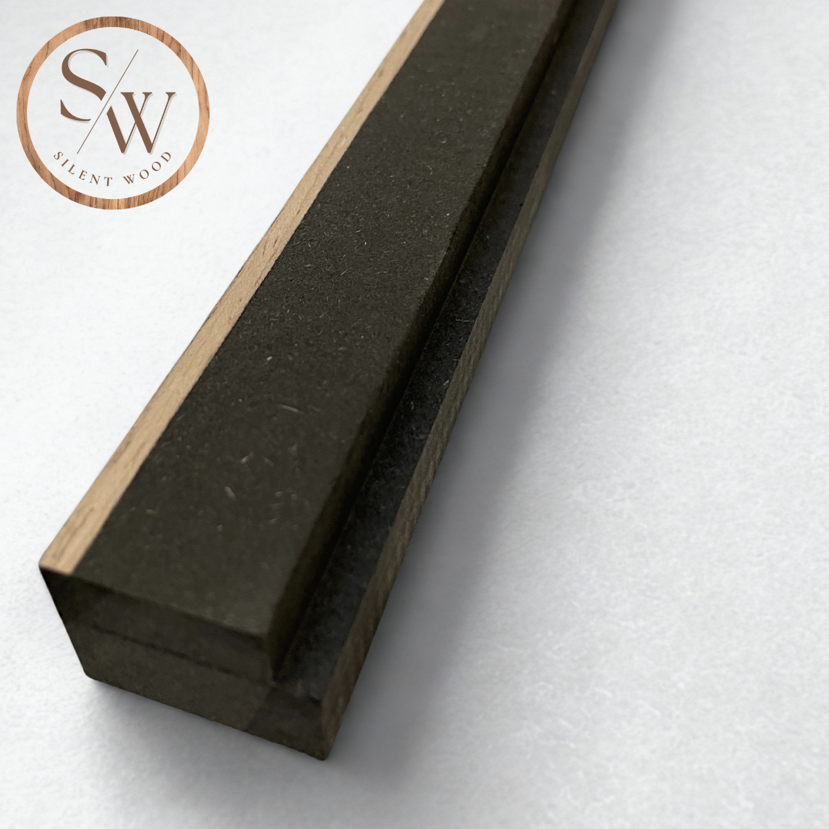 Avslutningslist till akustikpanel - Light Oak