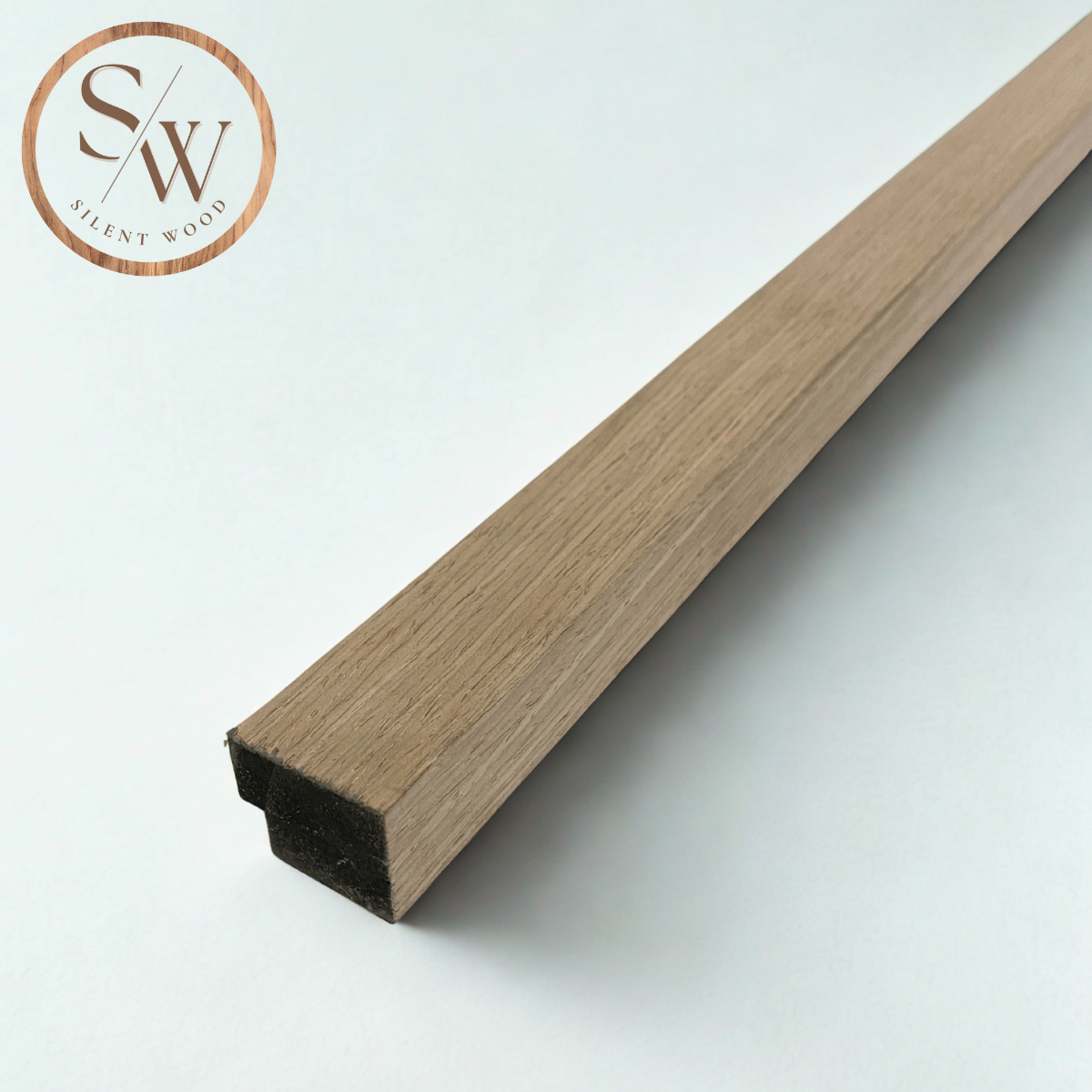 Avslutningslist till akustikpanel - Light Oak