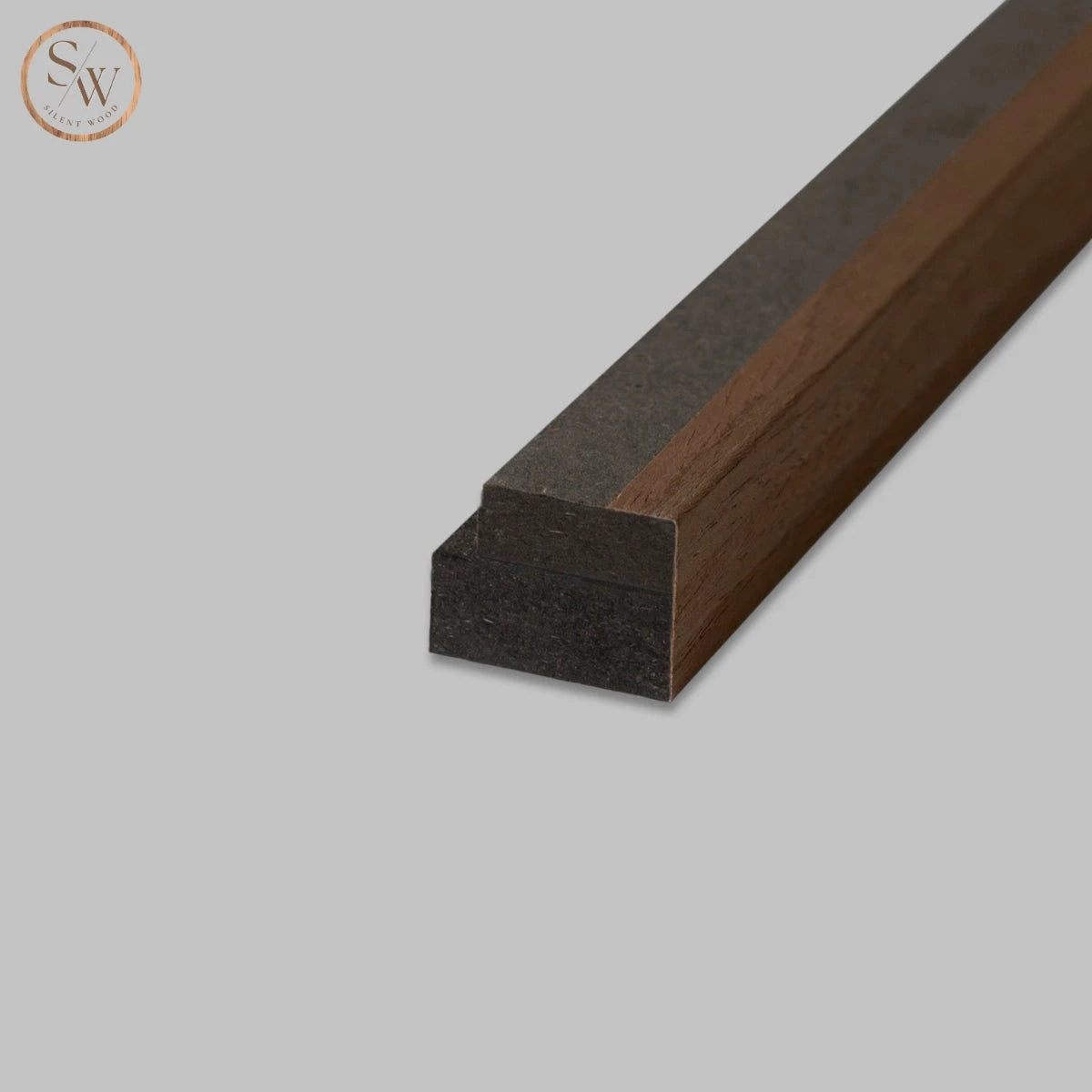 Premium - Avslutningslist till akustikpanel - Walnut