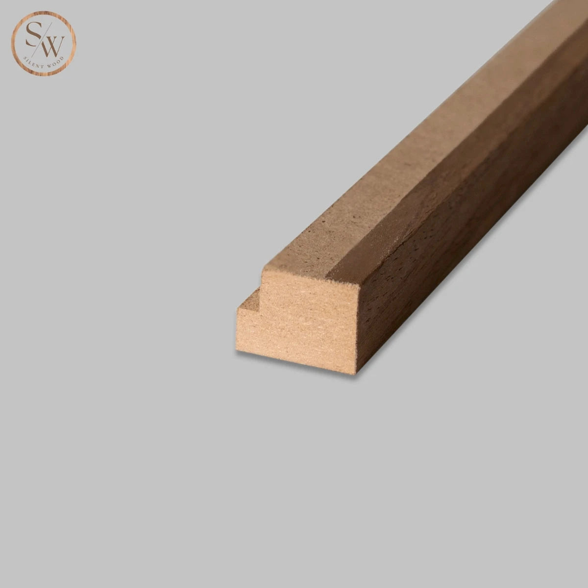 Standard - Avslutningslist till akustikpanel - Walnut